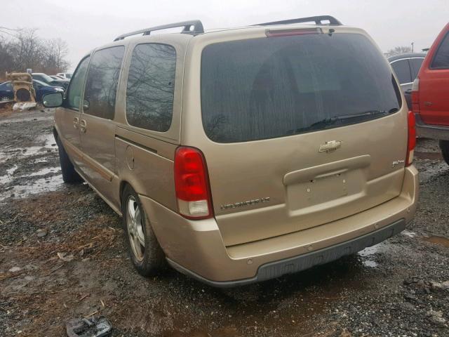 1GNDV23L15D201627 - 2005 CHEVROLET UPLANDER L 棕色 照片 3