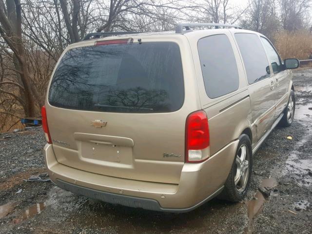 1GNDV23L15D201627 - 2005 CHEVROLET UPLANDER L 棕色 照片 4