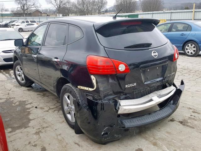 JN8AS5MV0AW128811 - 2010 NISSAN ROGUE S 黑色 照片 3