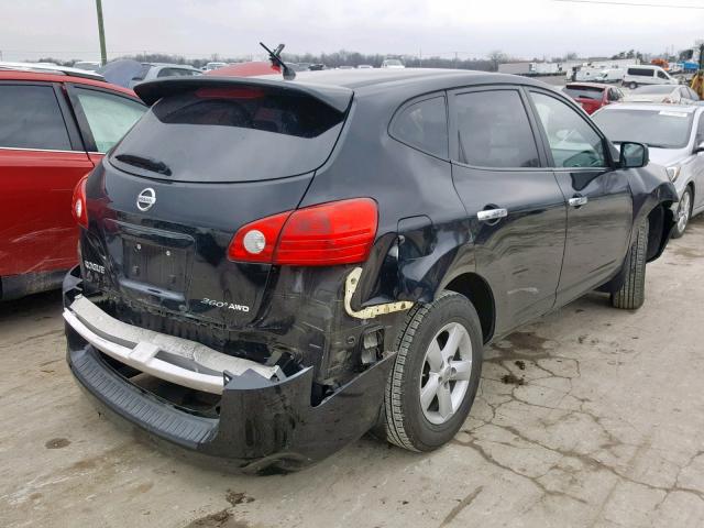 JN8AS5MV0AW128811 - 2010 NISSAN ROGUE S 黑色 照片 4