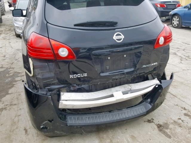 JN8AS5MV0AW128811 - 2010 NISSAN ROGUE S 黑色 照片 9
