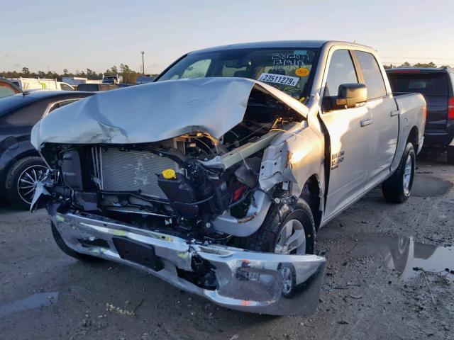 1C6RR7LT4KS550134 - 2019 RAM 1500 CLASS SILVER photo 2