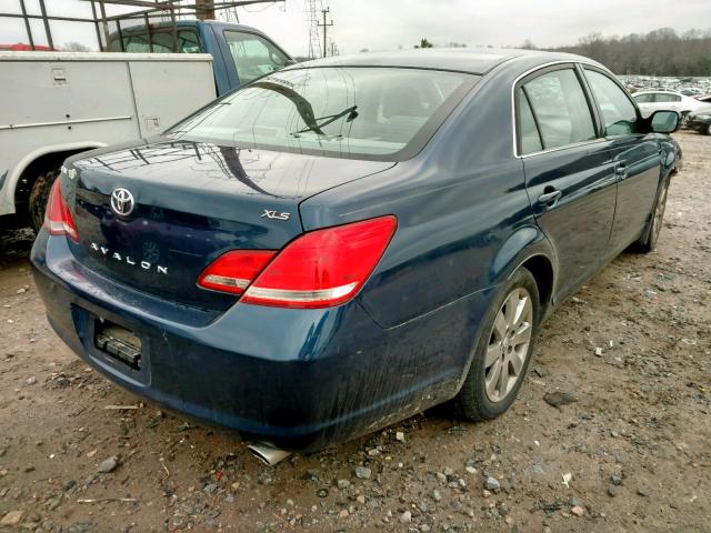 4T1BK36B95U007568 - 2005 TOYOTA AVALON XL 蓝色 照片 4