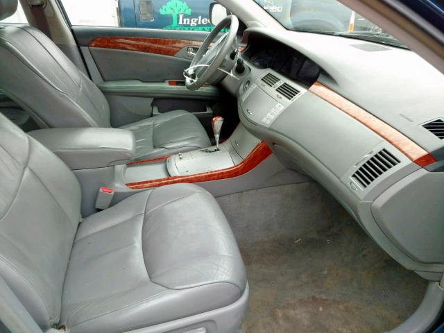 4T1BK36B95U007568 - 2005 TOYOTA AVALON XL 蓝色 照片 5