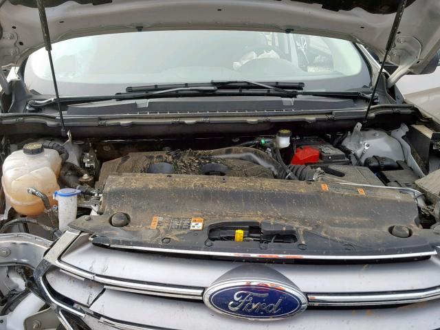 2FMPK3G91HBB97975 - 2017 FORD EDGE SE GOLD photo 7