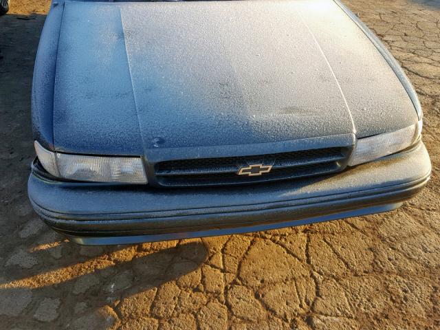 1G1BL52P5SR187007 - 1995 CHEVROLET CAPRICE / GREEN photo 7