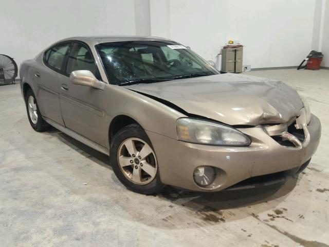 2G2WP552X61155914 - 2006 PONTIAC GRAND PRIX BEIGE photo 1