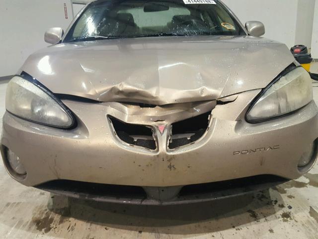 2G2WP552X61155914 - 2006 PONTIAC GRAND PRIX BEIGE photo 9