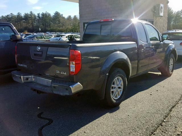 1N6AD0CW9EN735897 - 2014 NISSAN FRONTIER S GRAY photo 4