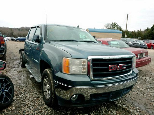 2GTEC13J471670687 - 2007 GMC NEW SIERRA BLUE photo 1