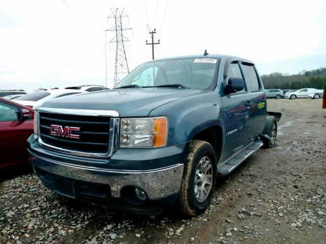 2GTEC13J471670687 - 2007 GMC NEW SIERRA BLUE photo 2