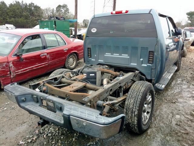 2GTEC13J471670687 - 2007 GMC NEW SIERRA BLUE photo 4