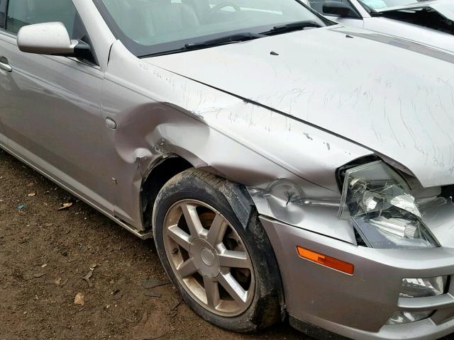 1G6DC67A260116578 - 2006 CADILLAC STS SILVER photo 10