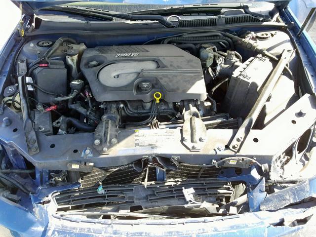 2G1WU581869194809 - 2006 CHEVROLET IMPALA LTZ BLUE photo 7