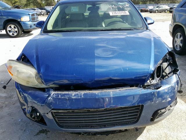 2G1WU581869194809 - 2006 CHEVROLET IMPALA LTZ BLUE photo 9