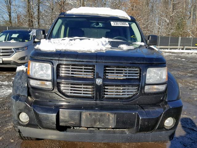 1D8GU58647W732603 - 2007 DODGE NITRO R/T BLACK photo 9