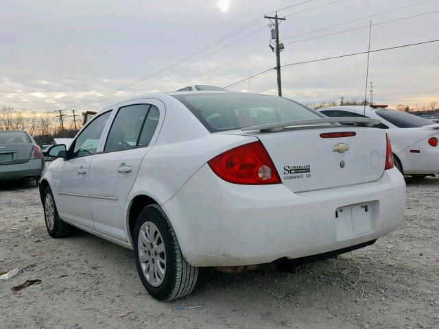 1G1AD5F56A7234671 - 2010 CHEVROLET COBALT 1LT WHITE photo 3