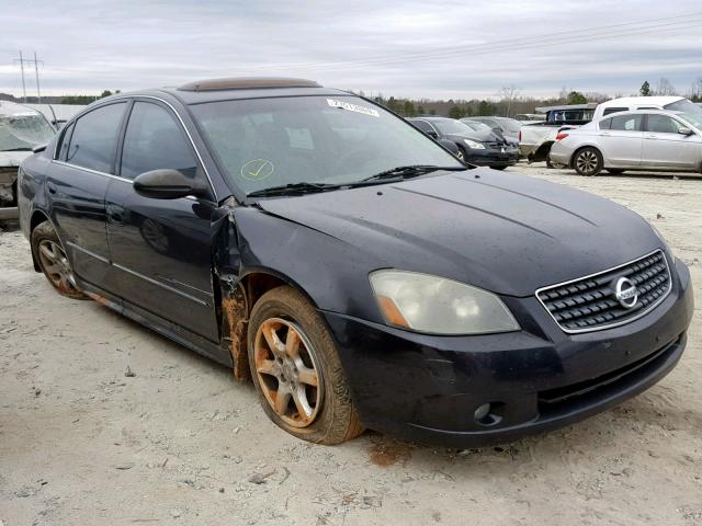 1N4BL11D55C293042 - 2005 NISSAN ALTIMA SE BLACK photo 1