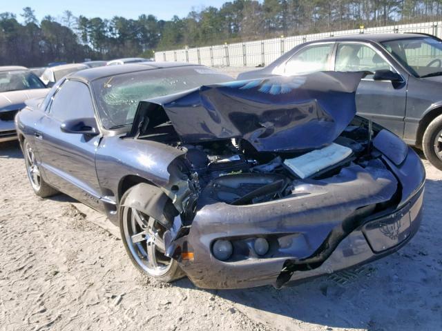 2G2FS22KXY2124497 - 2000 PONTIAC FIREBIRD BLUE photo 1