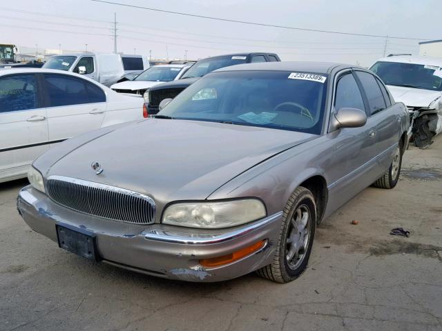 1G4CW54K914235460 - 2001 BUICK PARK AVENU GOLD photo 2