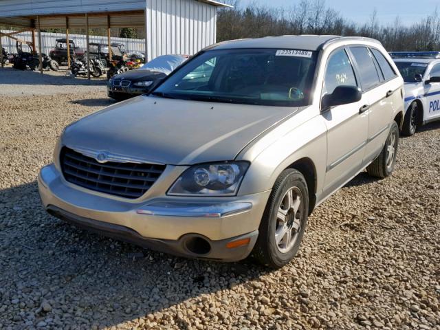 2C4GM48L05R556301 - 2005 CHRYSLER PACIFICA TAN photo 2