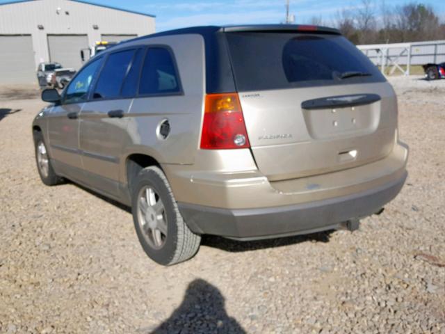 2C4GM48L05R556301 - 2005 CHRYSLER PACIFICA TAN photo 3