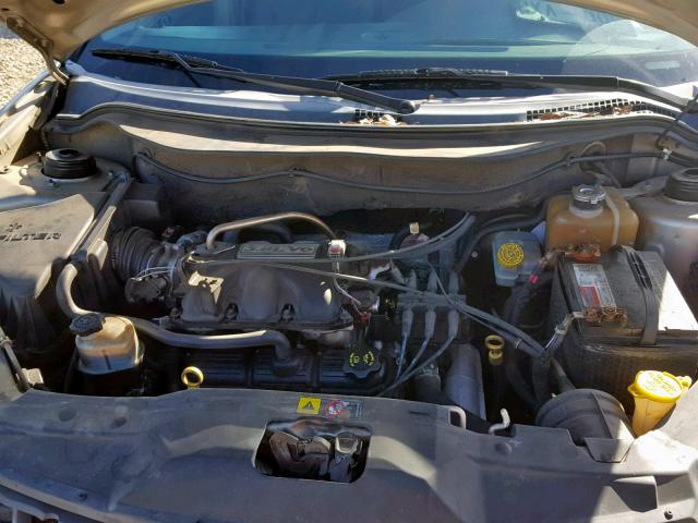 2C4GM48L05R556301 - 2005 CHRYSLER PACIFICA TAN photo 7