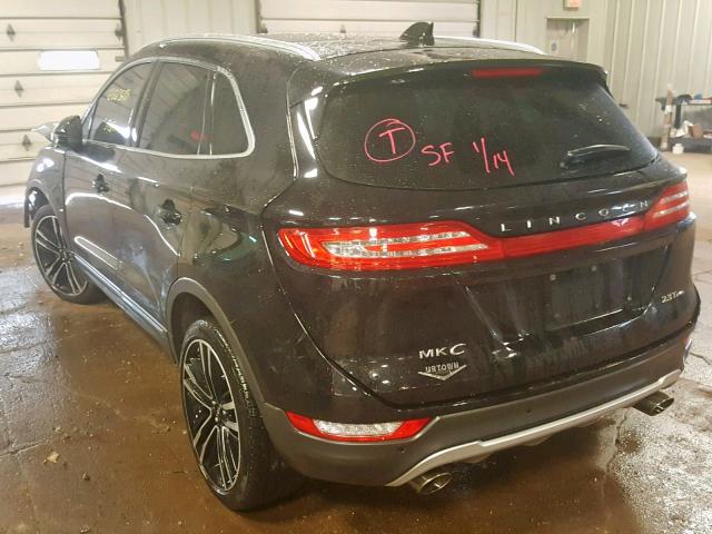 5LMTJ3DH0HUL12313 - 2017 LINCOLN MKC RESERV BLACK photo 3