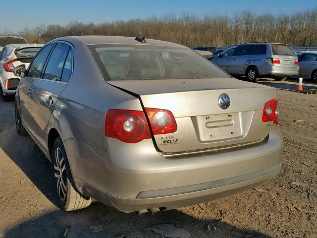 3VWST81K66M758524 - 2006 VOLKSWAGEN JETTA TDI TAN photo 3