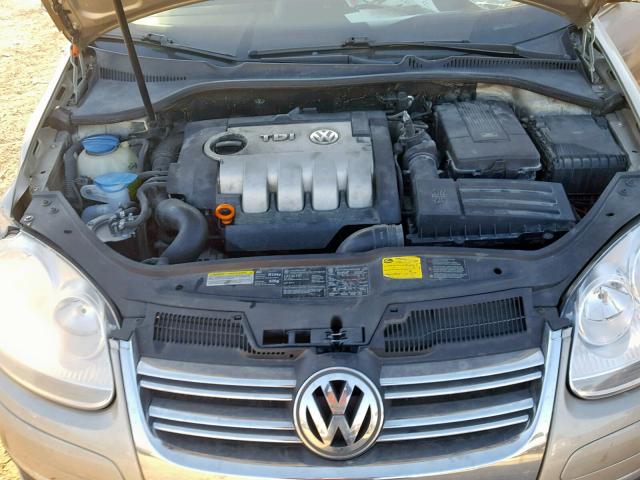 3VWST81K66M758524 - 2006 VOLKSWAGEN JETTA TDI TAN photo 7