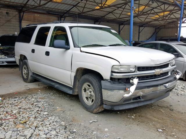 1GNEC16Z85J224165 - 2005 CHEVROLET SUBURBAN C WHITE photo 1