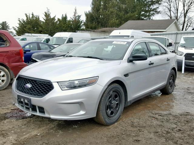 1FAHP2MK4HG130247 - 2017 FORD TAURUS POL SILVER photo 2