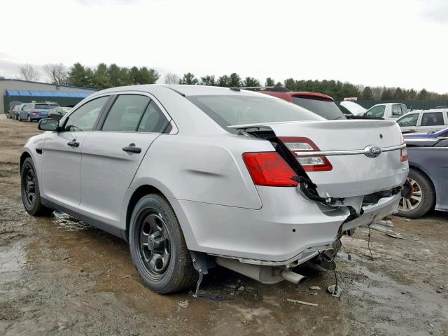 1FAHP2MK4HG130247 - 2017 FORD TAURUS POL SILVER photo 3