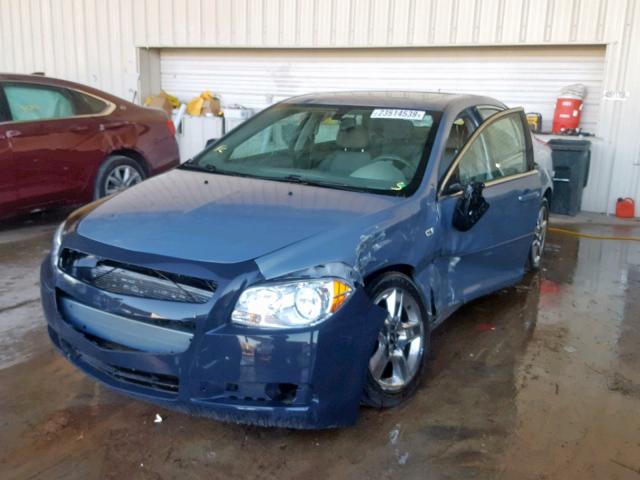 1G1ZH57B084285316 - 2008 CHEVROLET MALIBU 1LT GRAY photo 2