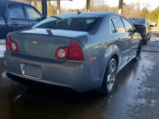 1G1ZH57B084285316 - 2008 CHEVROLET MALIBU 1LT GRAY photo 4