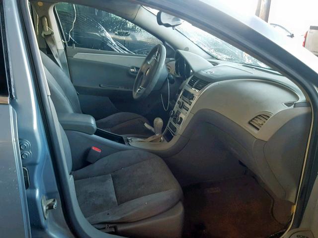 1G1ZH57B084285316 - 2008 CHEVROLET MALIBU 1LT GRAY photo 5