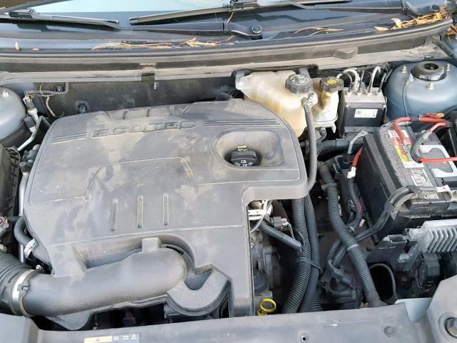 1G1ZH57B084285316 - 2008 CHEVROLET MALIBU 1LT GRAY photo 7