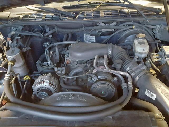 1GTCT19X238240232 - 2003 GMC SONOMA BLUE photo 7