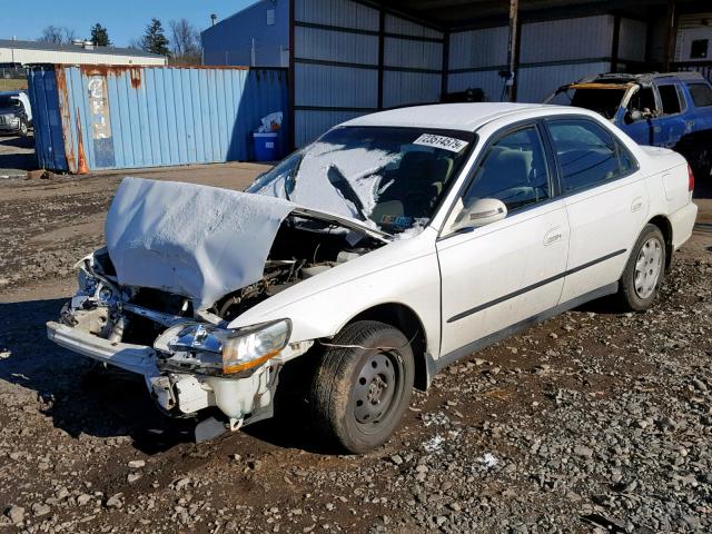 1HGCG5646XA034577 - 1999 HONDA ACCORD LX WHITE photo 2