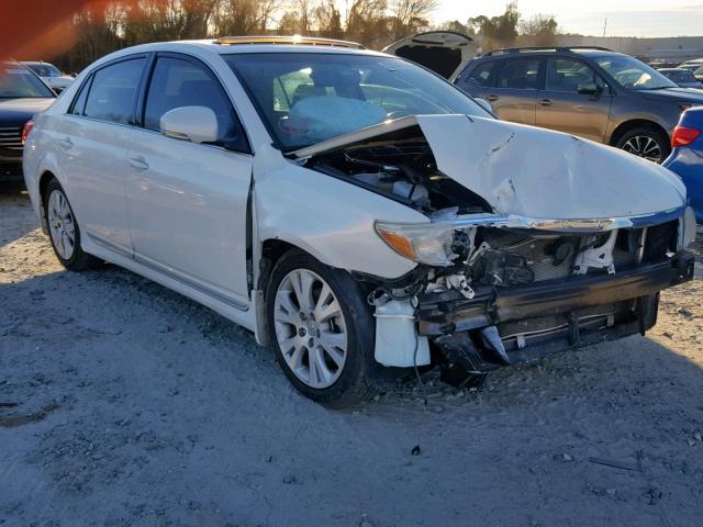 4T1BK3DB2BU404120 - 2011 TOYOTA AVALON BAS WHITE photo 1