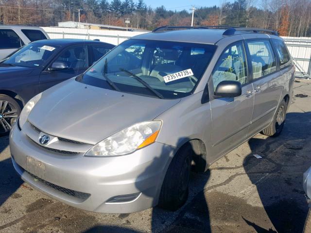 5TDZA23C86S586846 - 2006 TOYOTA SIENNA CE TAN photo 2