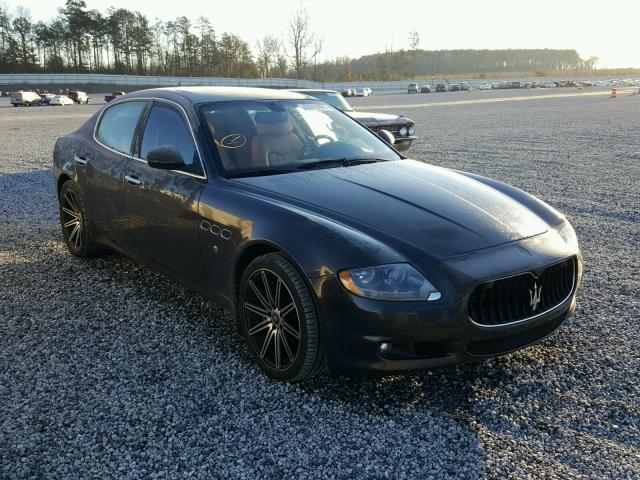 ZAM39JKA9C0063936 - 2012 MASERATI QUATTROPOR GRAY photo 1