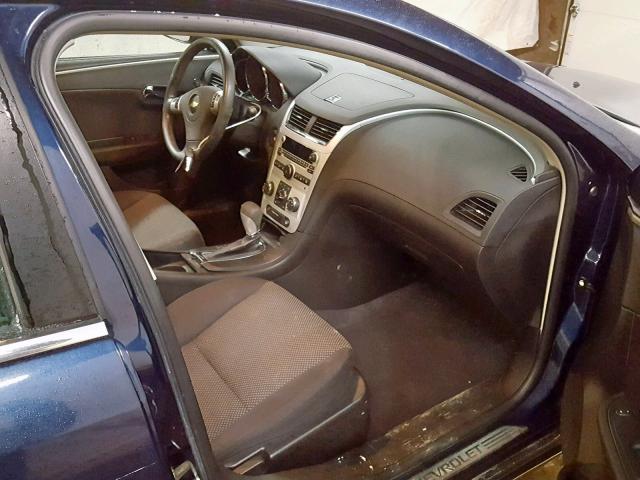 1G1ZH57B994162373 - 2009 CHEVROLET MALIBU 1LT BLUE photo 5