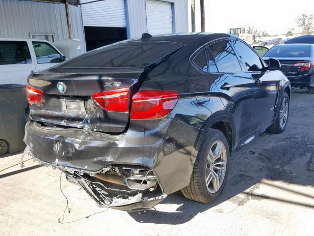 5UXKU0C55J0G69744 - 2018 BMW X6 SDRIVE3 BLACK photo 4