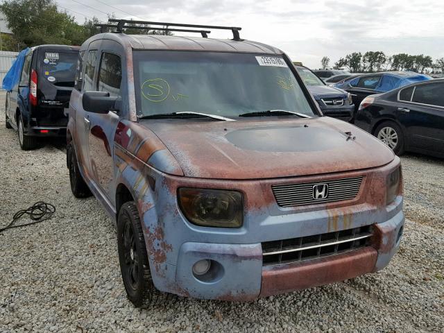 5J6YH18736L009005 - 2006 HONDA ELEMENT EX RED photo 1