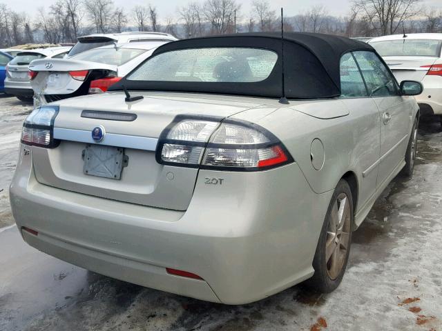 YS3FB79Y886001033 - 2008 SAAB 9-3 2.0T BEIGE photo 4