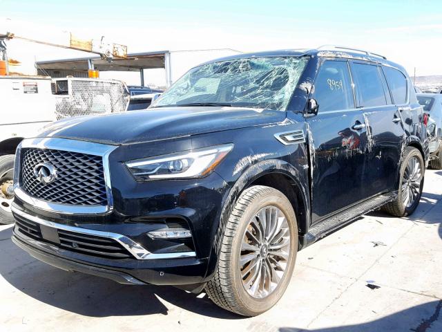 JN8AZ2ND9J9840071 - 2018 INFINITI QX80 BASE BLACK photo 2