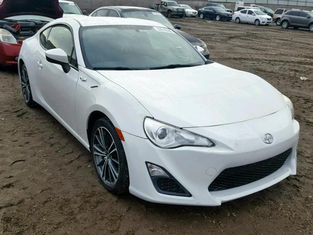 JF1ZNAA14D1717786 - 2013 SCION FRS WHITE photo 1