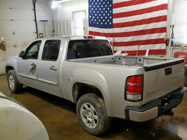 2GTEK638471641106 - 2007 GMC NEW SIERRA SILVER photo 3