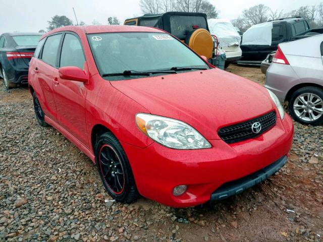 2T1KR32E26C558181 - 2006 TOYOTA COROLLA MA RED photo 1